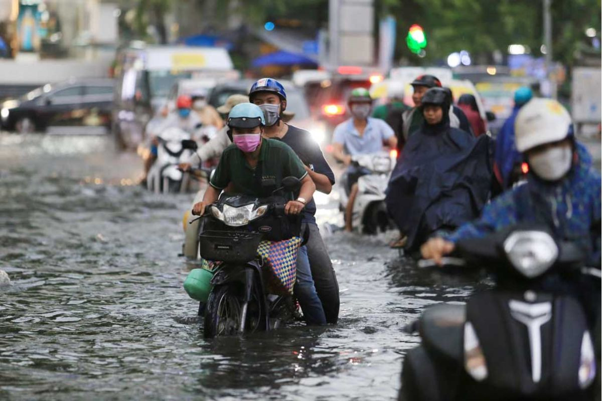 TP Hồ Chí Minh có nguy cơ ngập úng, người dân cần đề phòng 