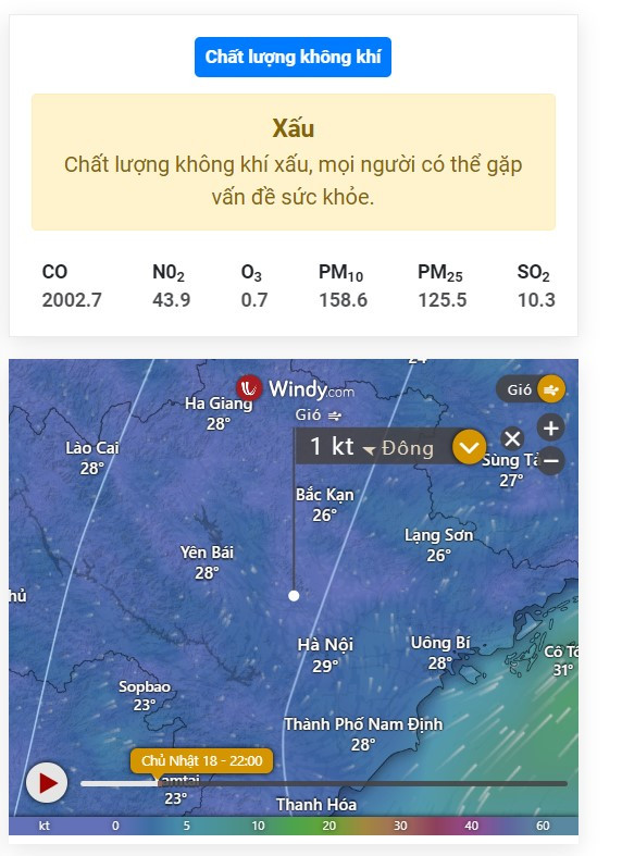 Người dân cần chủ động bảo vệ sức khỏe trước tình trạng ô nhiễm không khí