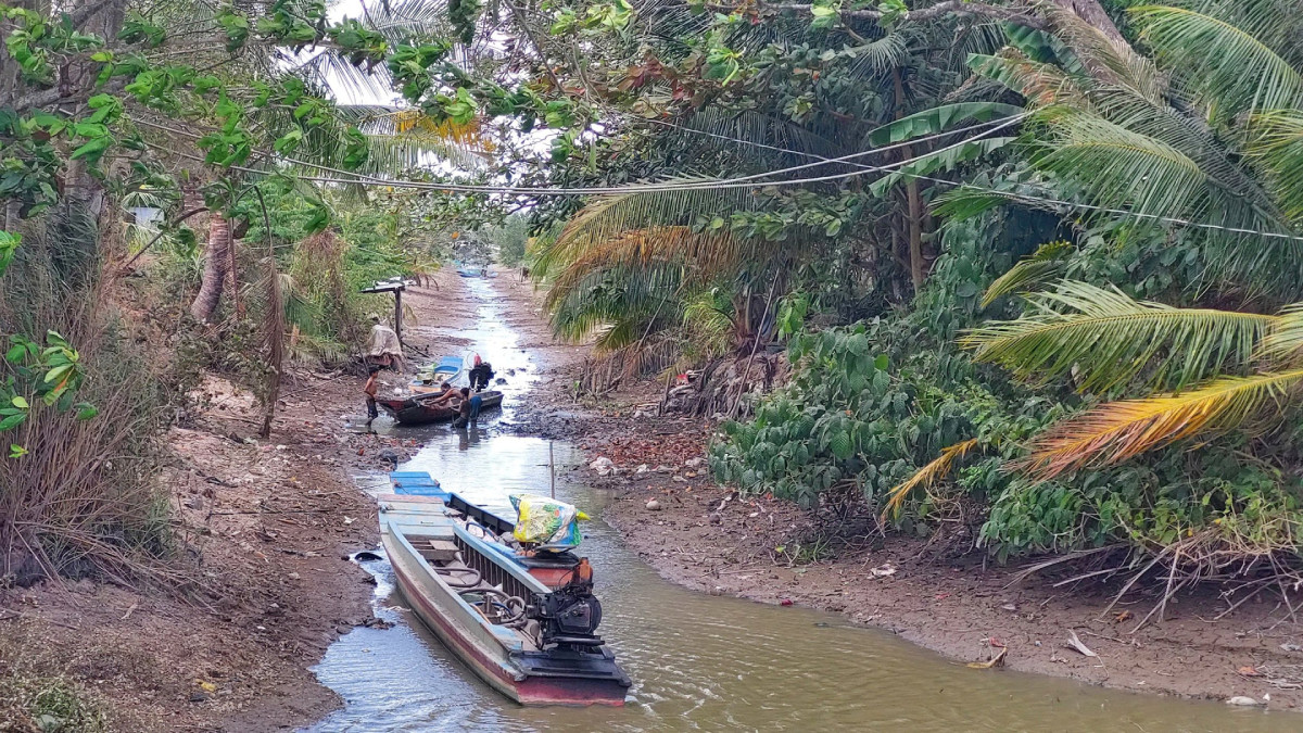 Xâm nhập mặn gia tăng tại Sóc Trăng